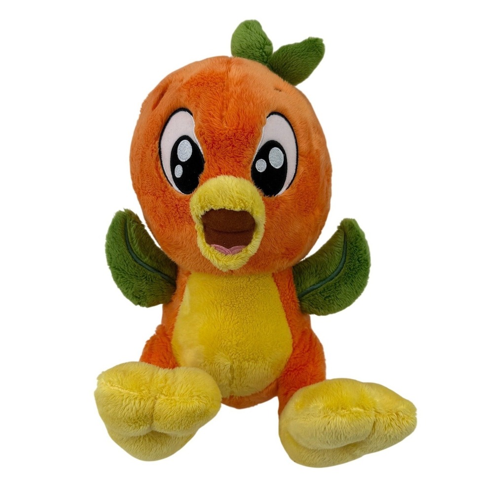 Disney Plush Orange Bird Sunshine Tree Terrace Small Orange Unisex Souvenir Toy